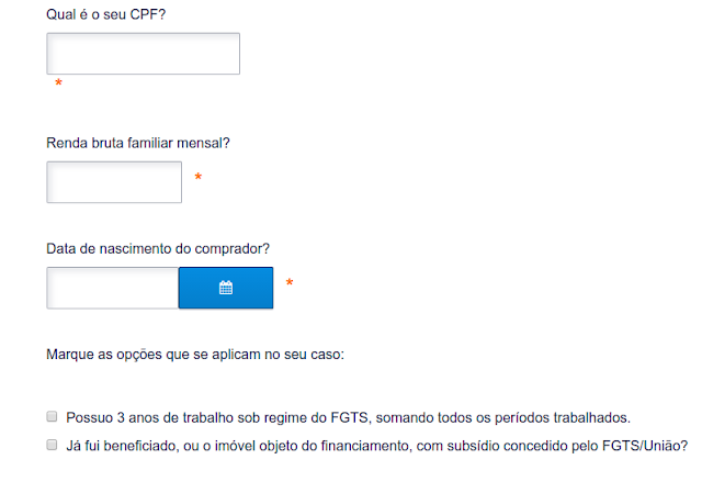 simulador de financiamento