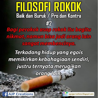 Kata-Kata Bijak Filosofi Rokok