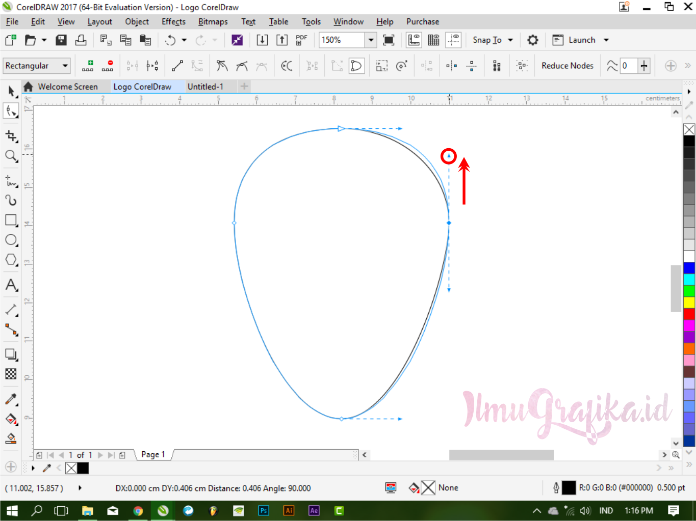 Membuat Logo Artistik Di CorelDraw Ilmugrafikaid