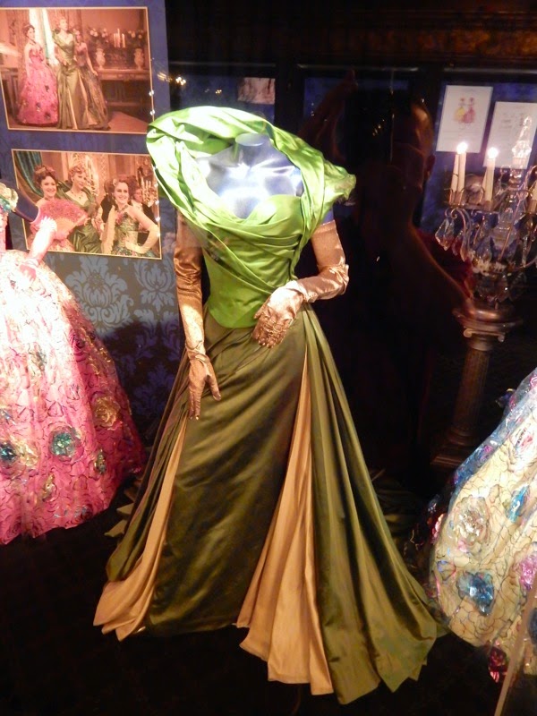 Cinderella Stepmother green ball gown