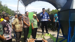 Launching Alat Pembakaran Sampah Non Polusi Desa Kongsi jaya