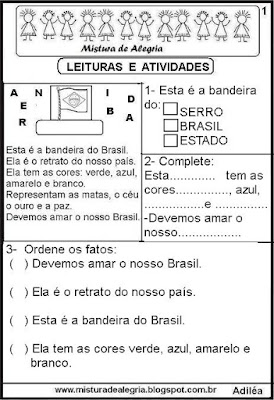 Leitura com a letra B