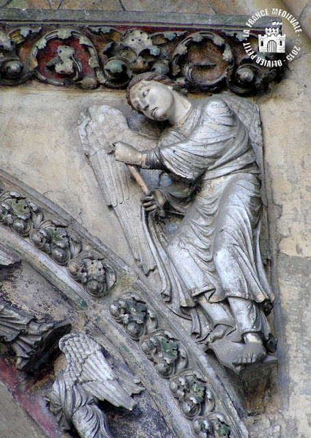 REIMS (51) - Cathédrale Notre-Dame (Extérieur - Bas-côté nord)