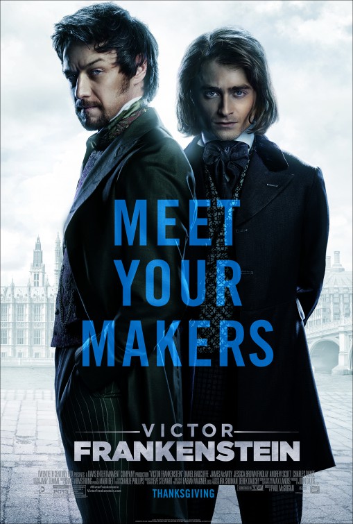 Victor Frankenstein movie poster