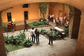 Courtyard inside the Lieutenant's Palace