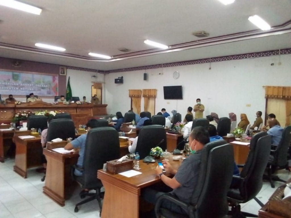 Pimpin RDP,  Wakil Ketua II DPRD Natuna Sesalkan Klinik Yang Mengeluarkan Rapid Test