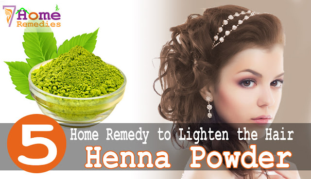 Henna Power is natural way to light hair