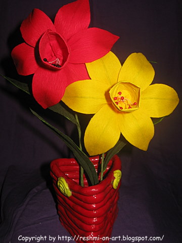 Duplex-Paper-Flowers-The-Daffodil-Flowers