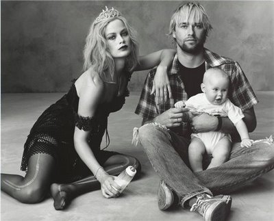 Carolyn Murphy as Courtney Love Jake Schroeder as Kurt Cobain and their