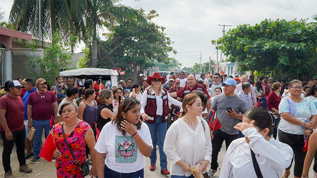Verónica Camino asegura que Morena se fortalece en cada rincón de Yucatán