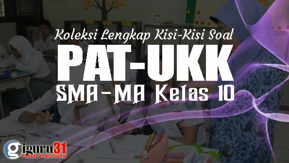 Kisi-Kisi PAT Kelas 10