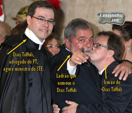 Resultado de imagem para DIAS tOFFOLI IMPUNIDADE E CORRUPÇÃO IMAGENS