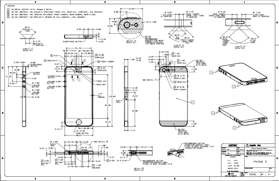 User Manual Mobile phone: iPHONE 5 Full Detailed Schematic Diagram