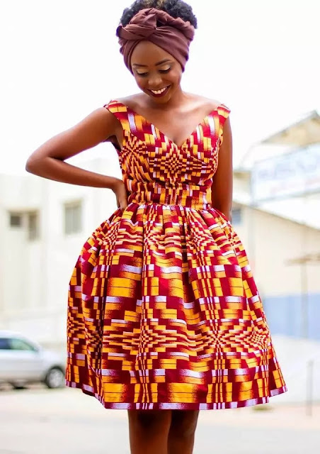 Simple And Creative Ankara Short Gown Style 2020