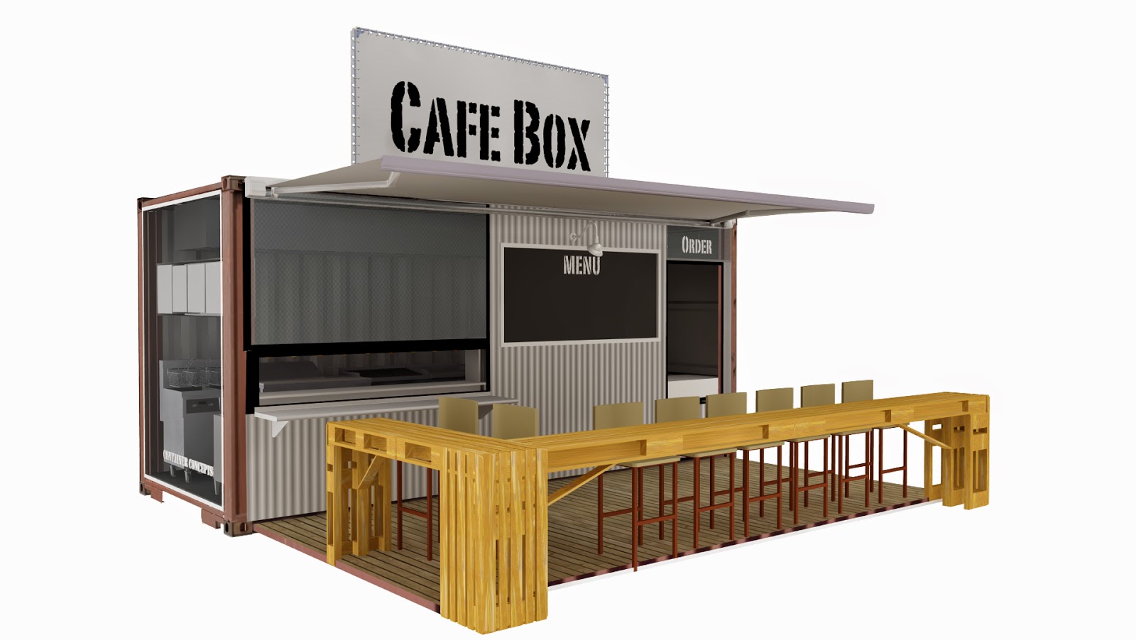 Cafe container - Cafe Container Jakarta