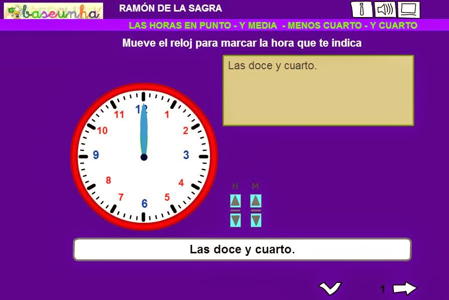  El reloj