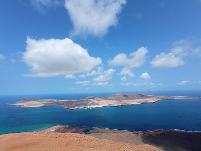 La Graciosa desde el Mirador del río