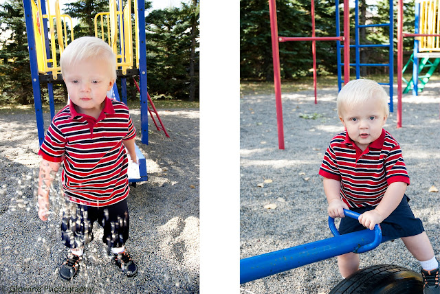 Child photography Calgary Alberta fall playground