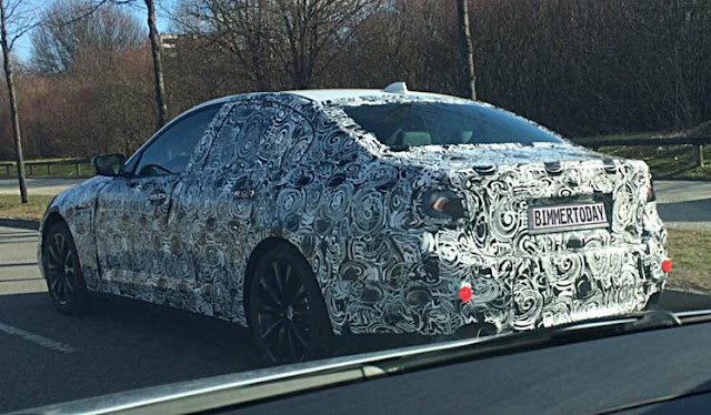 2017 BMW 5 Series, 3 Series Hybrid Spied