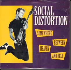 social distortion - somewhere between heaven and hell [lp] (1992) front