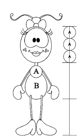 Desenho Para Colorir riscos da Faniquita Smilinguidopara pintar e colorir