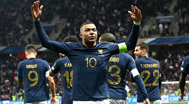 France's record 14-goal win in Euro qualifiers