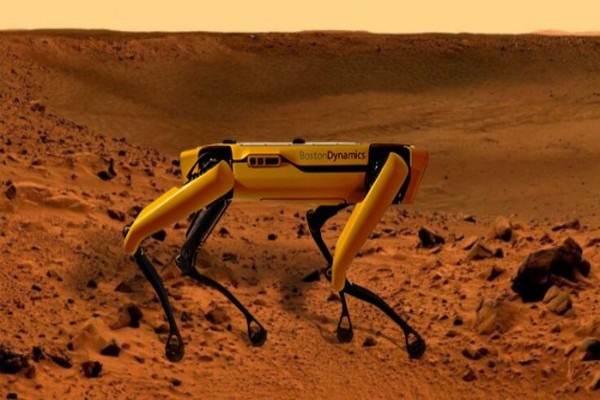 مهمة جديدة لروبوت بوسطن دينامكيس Spot على سطح المريخ!