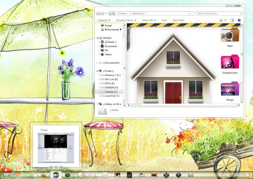 Color COOL Windows 7 Theme