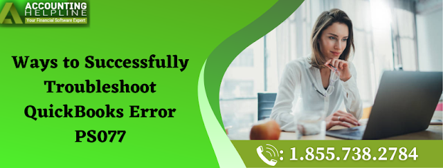 QuickBooks Error PS077