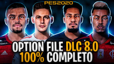 PES 2020 PS4 Compilation Option File DLC 8.0