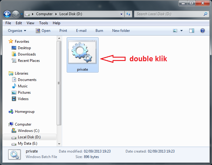 Cara Membuat Folder Rahasia di Windows