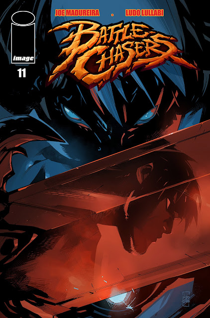 Battle Chasers Issue 11 Cover featuring Garrison drawn by Ludo Lullabi