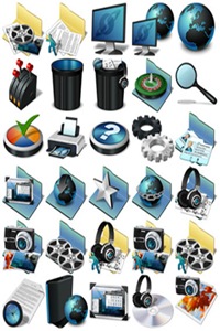 Aero Midnight Icons - Baxacks Blogs
