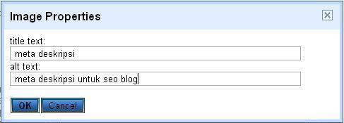 cara membuat image seo blog