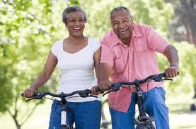 Exercise (bicycling) helps with depression.