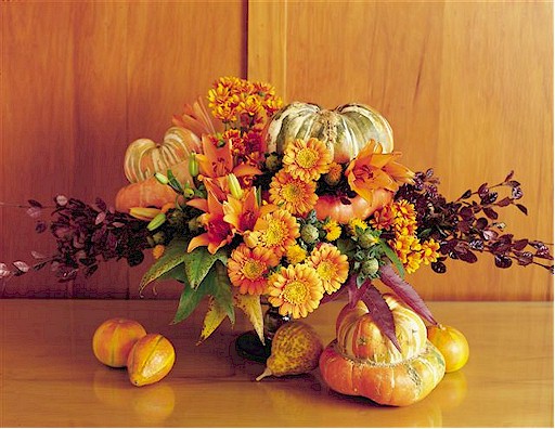 fall wedding flower arrangements