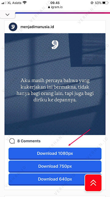 download postingan ig tanpa aplikasi