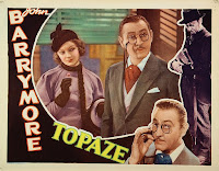 Topaze (1933) John Barrymore and Myrna Loy Image 3
