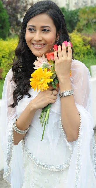Panchi Bora in White Hot Dress