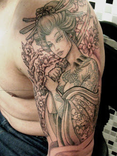 Geisha Tattoo Ideas