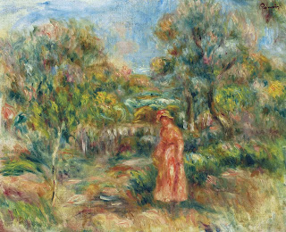 Cagnes Landscape with Woman