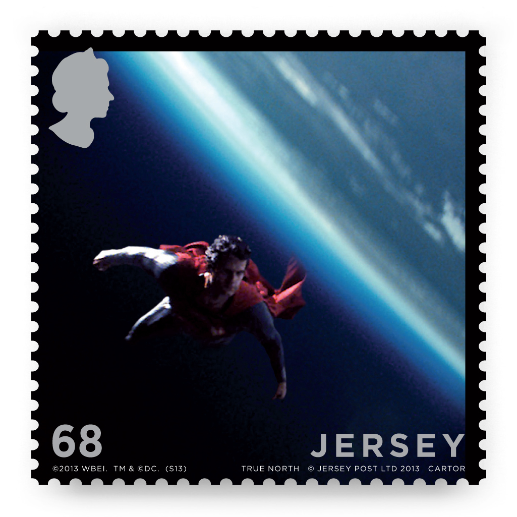 2013 Jersey Post : Man of Steel - 68p Stamp