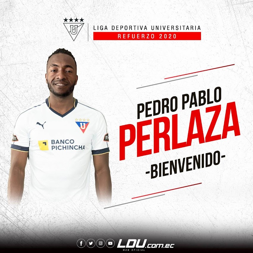 Pedro Pablo Perlaza nuevo jugador "albo"