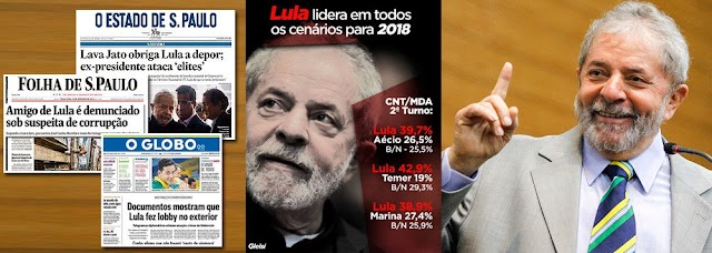 Criticada, Folha divulga disparada de Lula com um dia de atraso, mas sem destaque