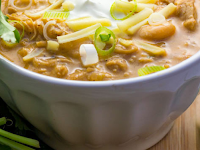 AWARD WINNING WHITE CHICKEN CHILI