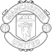 Baru 21+ Manchester United Logo Line Art