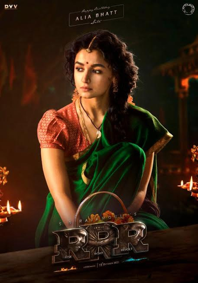 Movie Update: RRR First Look Stunning Alia Bhatt Turns Strong-Willed Sita