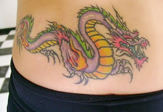 Oriental Dragon Tattoo