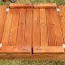 DIY Covered Sandbox with Bench Seating