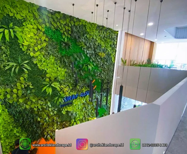 jasa vertical garden artificial sintetis lumajang